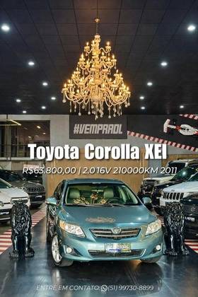 TOYOTA COROLLA 1.8 GLI 16V FLEX 4P AUTOMÁTICO